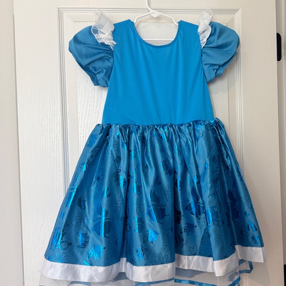 Disney Blue and White Kids Costume Dress - Picture 2 of 2